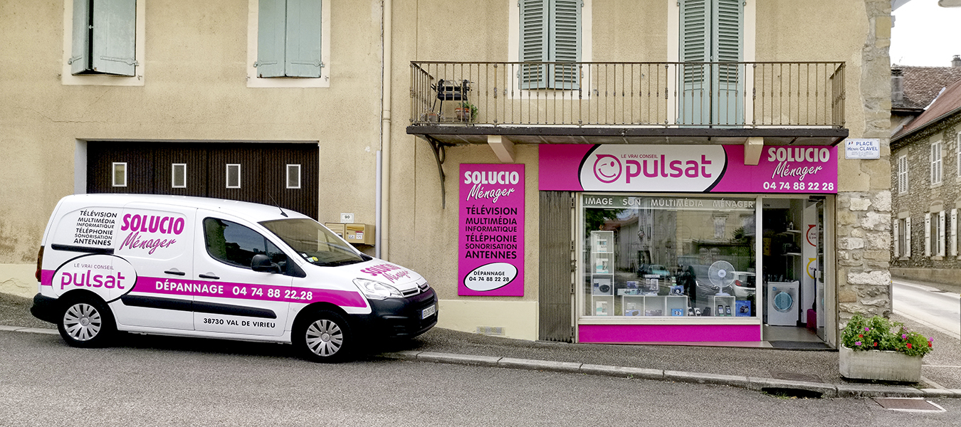 Photo du magasin PULSAT Val-de-virieu